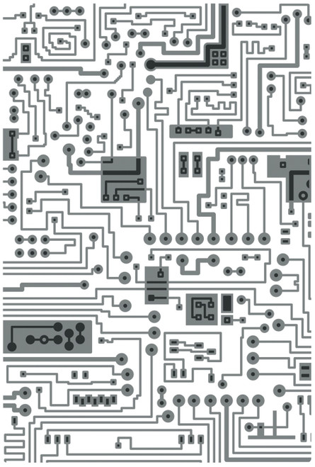 2 Pack - Sizzix 3D Textured Impressions Embossing Folder By Tim Holtz-Circuit - 665372