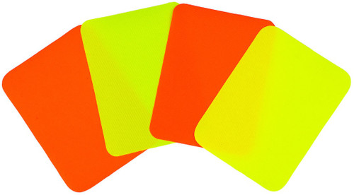 6 Pack Singer Iron-On Patches 3.75"X5" 4/Pkg-Neon Green & Neon Orange 00102