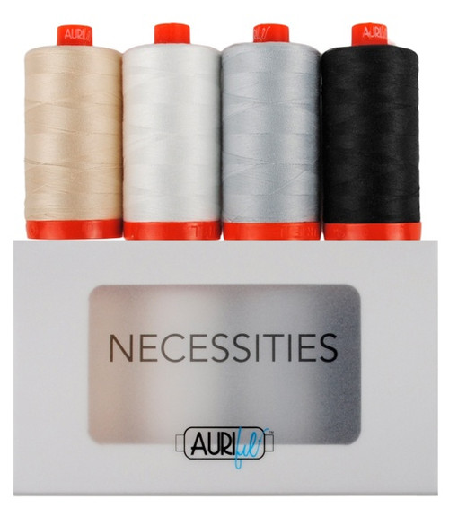 Aurifil Designer Thread Collection-Necessities - AC50NC4 - 80572521167918057252116791