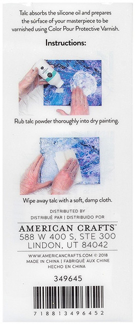 3 Pack American Crafts Color Pour Talc Powder 3.5oz349645