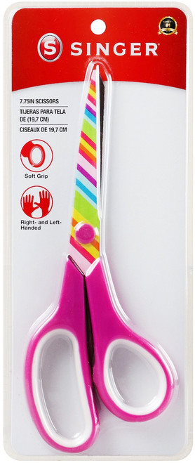 3 Pack Singer All-Purpose Scissors 7.75"-Rainbow 00430 - 075691004309