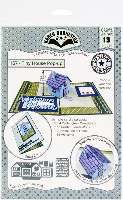 Karen Burniston Dies-Tiny House Pop-Up - KBR1157 - 084282633712