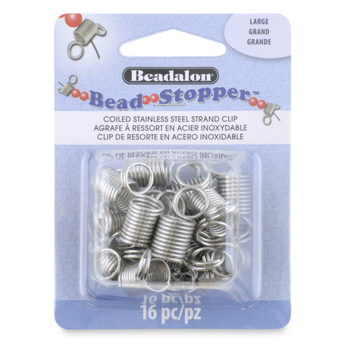 Beadalon Bead Stopper 16/Pkg-Large - 216A101 - 035926114944