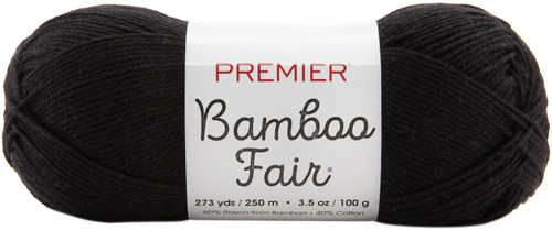 3 Pack - Premier Yarns Bamboo Fair Yarn-Midnight - 1077-33 - 847652097411