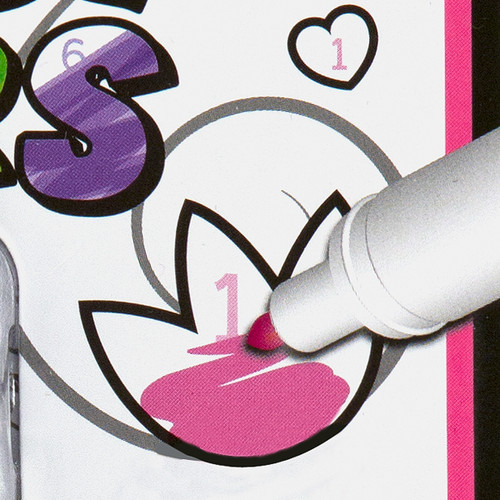 3 Pack - Melissa & Doug On The Go Color By Numbers-Pink - MDCBN-5377 3 Pack - Melissa & Doug On The Go Color By Numbers-Pink - MDCBN-5377