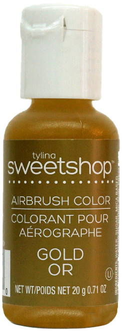 3 Pack Sweetshop Airbrush Coloring .71oz-Gold -5002070 - 816350020700