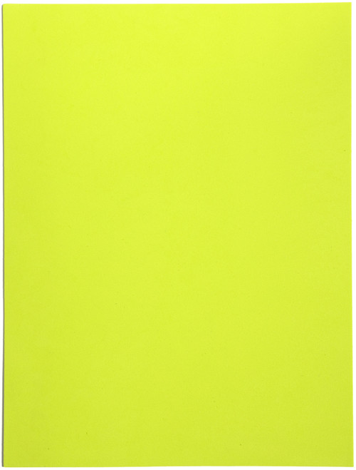 10 Pack Foam Sheet 9"X12" 2mm-Neon Green 400005-89 - 191648094763