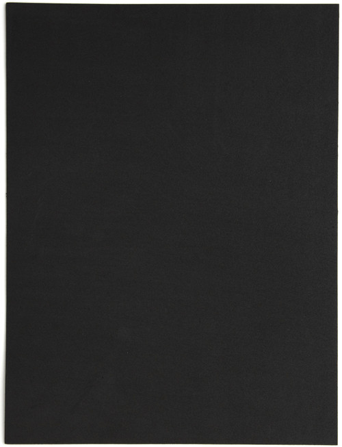 10 Pack Foam Sheet 9"X12" 2mm-Black A50026MW-43 - 191648094367