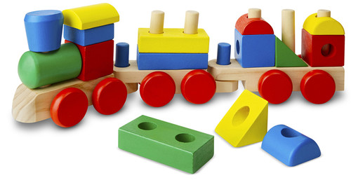 Melissa & Doug Stacking Train- - MD572