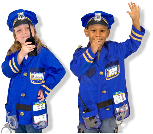 Melissa & Doug Role Play Costume Set-Police Officer MD4835