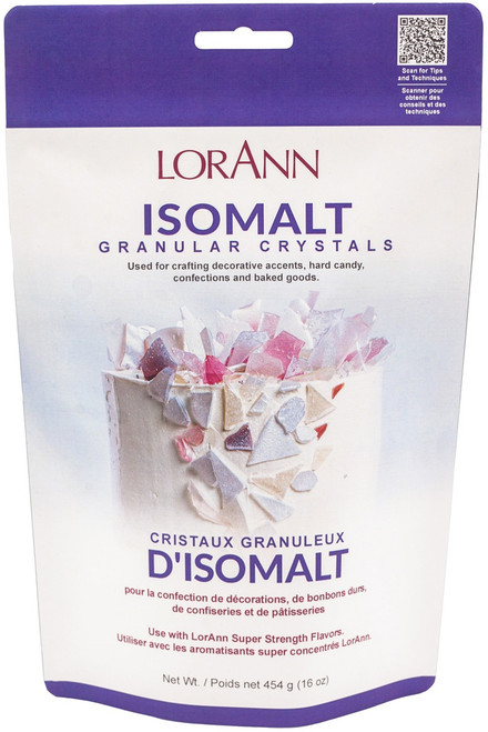 2 Pack - LorAnn Isomalt Granular Crystals-1lb - 22351000 - 023535223515