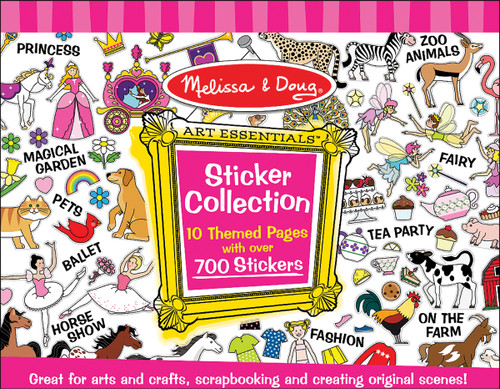 4 Pack - Melissa & Doug Sticker Collection-Girl - MDSC-4247 - 000772042475 4 Pack - Melissa & Doug Sticker Collection-Girl - MDSC-4247 - 000772042475