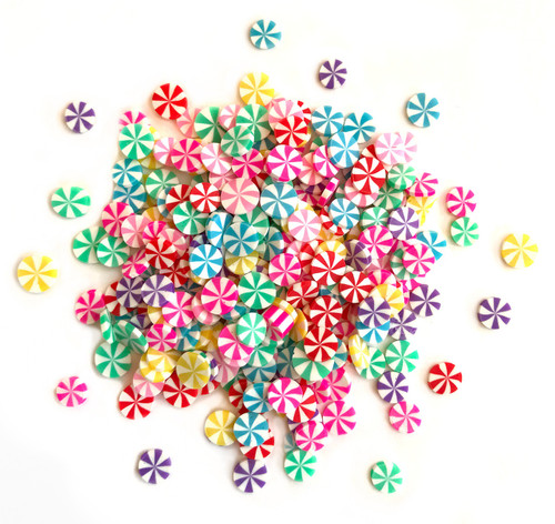 6 Pack Buttons Galore Sprinkletz Embellishments 12g-Beach Ball BNK-125