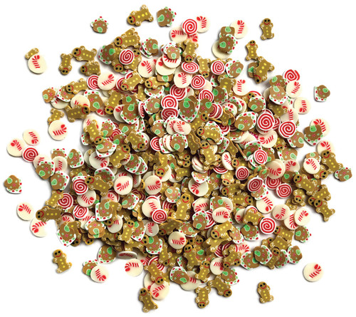 6 Pack Buttons Galore Sprinkletz Embellishments 12g-Sugar & Spice BNK-127