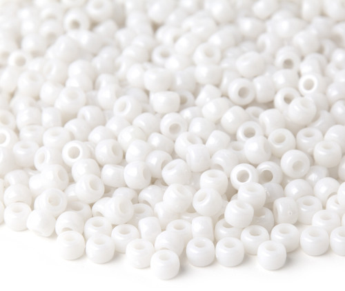 3 Pack - CousinDIY Pony Beads 6mmx9mm 720/Pkg-Pearl White - A50026NZ-857 3 Pack - CousinDIY Pony Beads 6mmx9mm 720/Pkg-Pearl White - A50026NZ-857