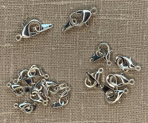 3 Pack - Jewelry Made By Me Lobster Clasp 15/Pkg-Silver - 22190175
