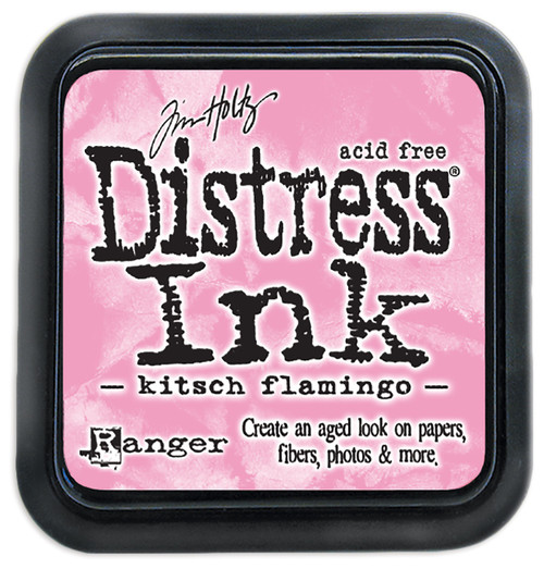 3 Pack - Tim Holtz Distress Ink Pad-Kitsch Flamingo - DIS-72591 - 789541072591