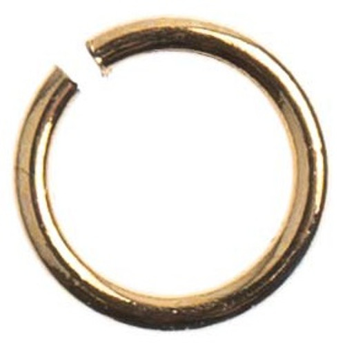 3 Pack - John Bead Jump Ring 4x.5mm 24ga 250/Pkg-18kt Gold Plated - 10401903