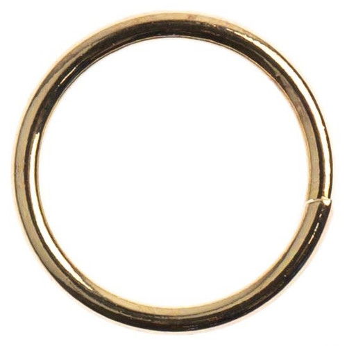 3 Pack - John Bead Jump Ring 8x.7mm 21ga 84/Pkg-18kt Gold Plated - 10401905