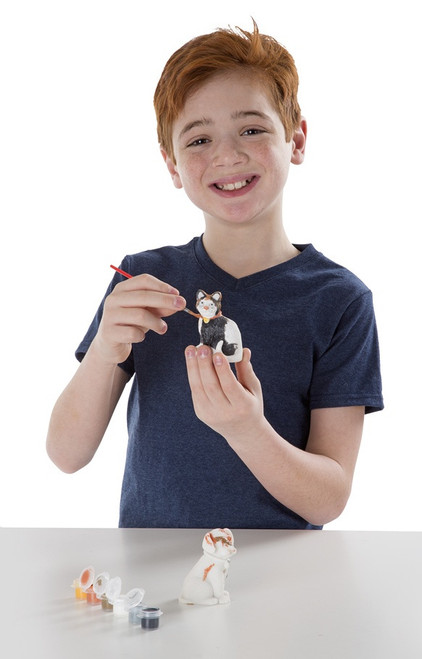 2 Pack - Melissa & Doug Decorate-Your-Own Figurines Kit-Pet - MDFIG-8866 2 Pack - Melissa & Doug Decorate-Your-Own Figurines Kit-Pet - MDFIG-8866