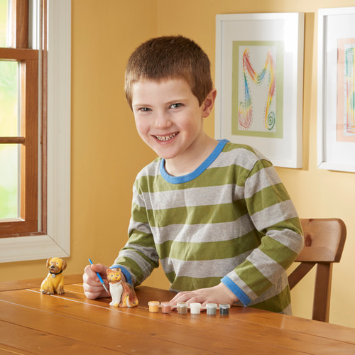 2 Pack - Melissa & Doug Decorate-Your-Own Figurines Kit-Pet - MDFIG-8866 2 Pack - Melissa & Doug Decorate-Your-Own Figurines Kit-Pet - MDFIG-8866