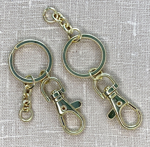 3 Pack - Jewelry Made By Me Key Ring 2/Pkg-Gold - 22190191