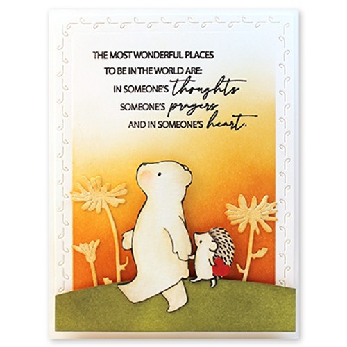 Penny Black Clear Stamps-Welcome PB30818