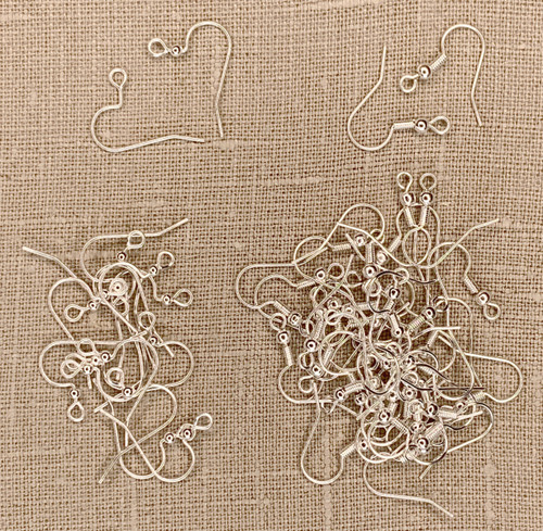 3 Pack - Jewelry Made By Me Earwire Fish Hook 56/Pkg-Silver - 22190171