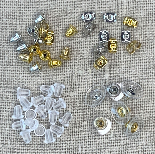 3 Pack Jewelry Made By Me Earring Backs 48/Pkg-Multi 22190170