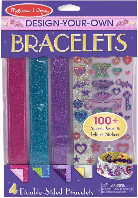 3 Pack Melissa & Doug Design-Your-Own Jewelry Kit-Bracelets MD4217 - 000772042178