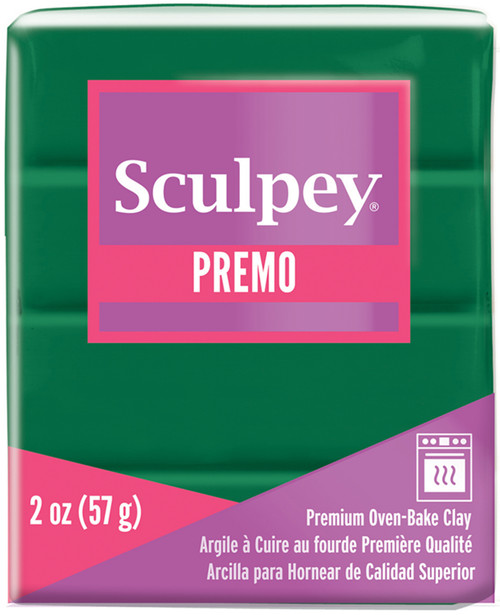 Sculpey Premo Polymer Clay 2oz-Forest Green - PE02-5006