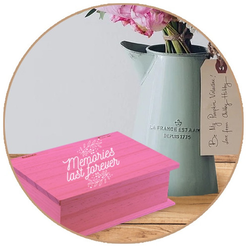 3 Pack - Multicraft Wood Keepsake Book Box-7"X5"X2.25" - WS946