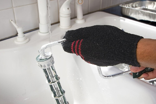 Qickly Clean Glove-Black/Red 44250