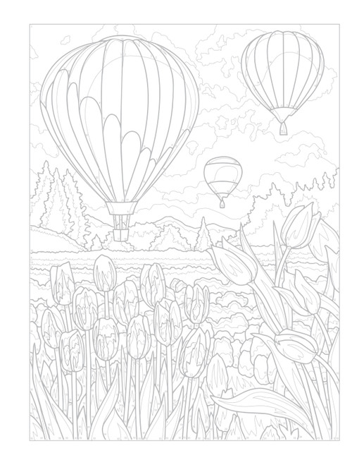 Creative Haven: Celebrate Spring Coloring Book-Softcover - B6845432