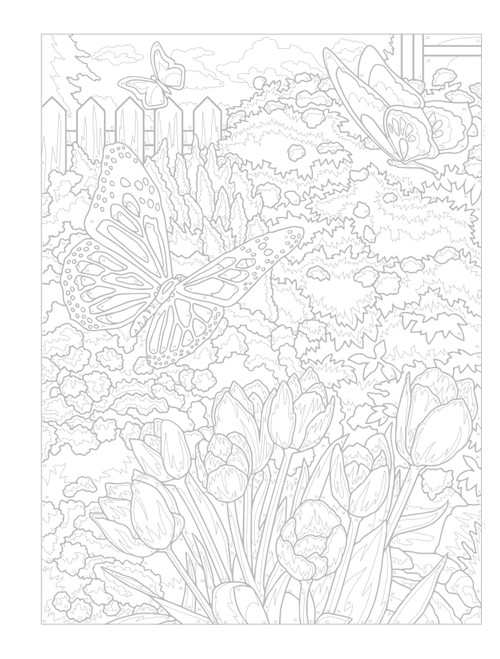 Creative Haven: Celebrate Spring Coloring Book-Softcover - B6845432