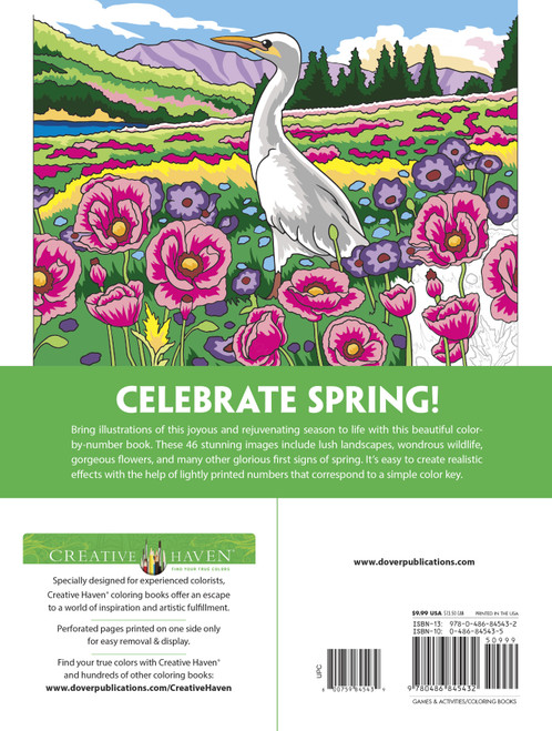 Creative Haven: Celebrate Spring Coloring Book-Softcover - B6845432
