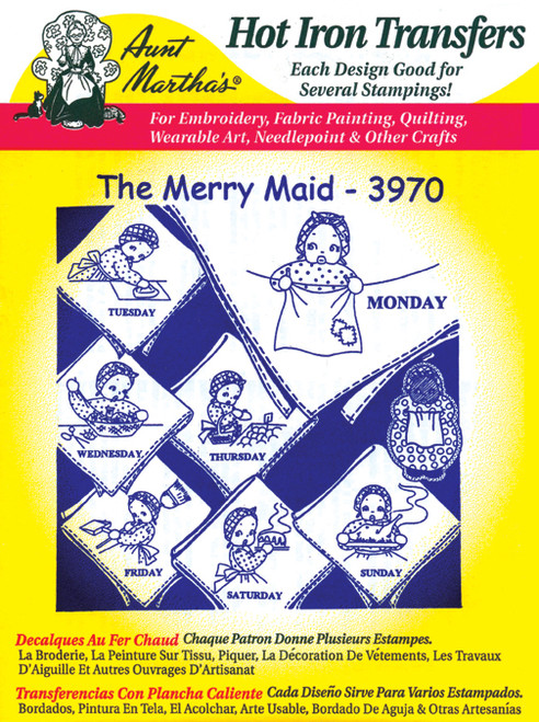 24 Pack - Aunt Martha's Iron-On Transfers-Holiday/Traditional/Vintage - TP-103 - 043272001030 24 Pack - Aunt Martha's Iron-On Transfers-Holiday/Traditional/Vintage - TP-103 - 043272001030