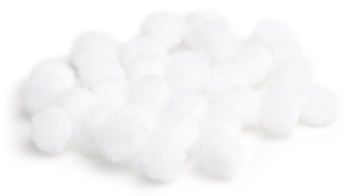 12 Pack - CousinDIY Pom-Poms 7mm 30/Pkg-White - POM7MM-00810 12 Pack - CousinDIY Pom-Poms 7mm 30/Pkg-White - POM7MM-00810