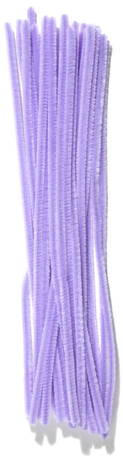 6 Pack CousinDIY Chenille Stems 6mmx12" 25/Pkg-Lavender CHNSTM6M-00479