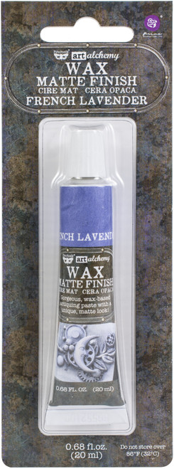 3 Pack Finnabair Art Alchemy Matte Wax .68 Fluid Ounce-French Lavender AAMWPX-68724 - 655350968724