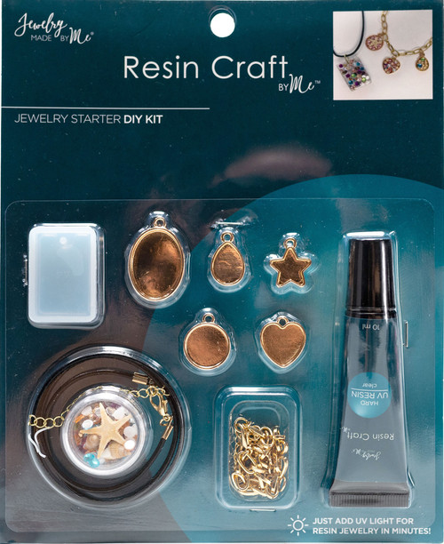 Jewelry Made By Me Resin Craft DIY Jewelry Starter Kit2018001 - 842702172438