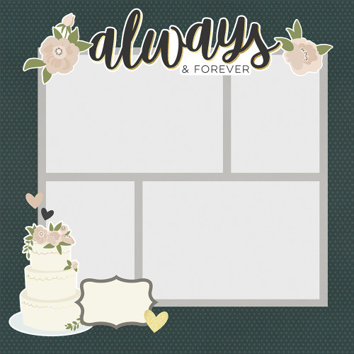 3 Pack - Simple Stories Simple Pages Page Pieces-Wedding - SSSPPP-15912