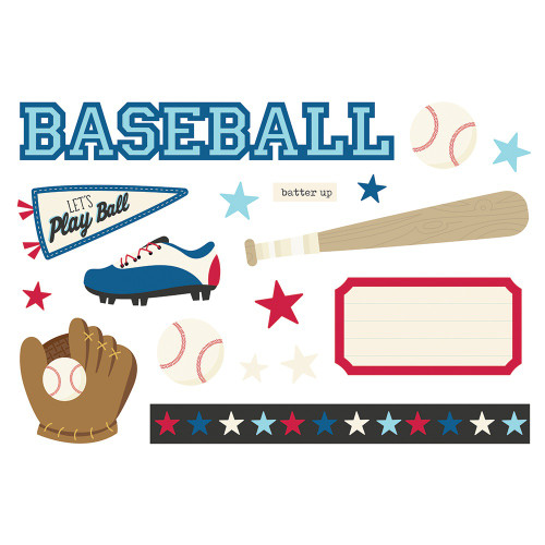 3 Pack - Simple Stories Simple Pages Page Pieces-Baseball - SSSPPP-15932 - 810046694947 3 Pack - Simple Stories Simple Pages Page Pieces-Baseball - SSSPPP-15932 - 810046694947