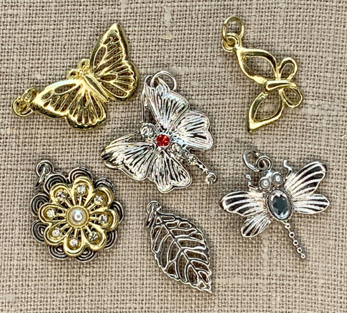 Jewelry Made By Me Charms 6/Pkg-Outdoor - 2190201C