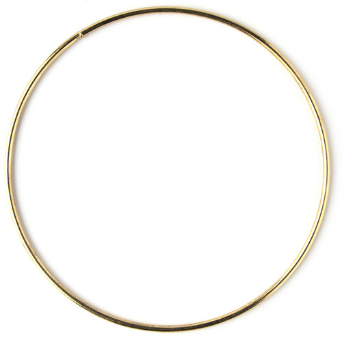 3 Pack CousinDIY Metal Macrame Ring 10"-Gold 40000650