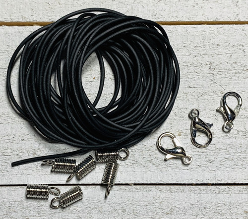 Jewelry Made By Me Black Cord Necklace Kit- - 3123916