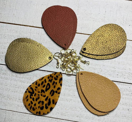 Jewelry Made By Me Leather Earring Kit- - 42009103 - 842702156001