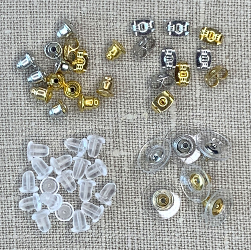 Jewelry Made By Me Earring Backs 48/Pkg-Multi - 22190170
