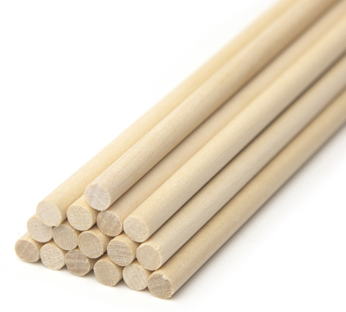 6 Pack - CousinDIY Dowel Rod 3/16"X12" 16/Pkg-Natural - 40000532 6 Pack - CousinDIY Dowel Rod 3/16"X12" 16/Pkg-Natural - 40000532