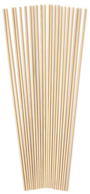 6 Pack - CousinDIY Dowel Rod .125"X12" 22/Pkg-Natural - 40000531